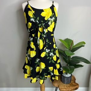 She and Sky Lemon Dress. Size M/L